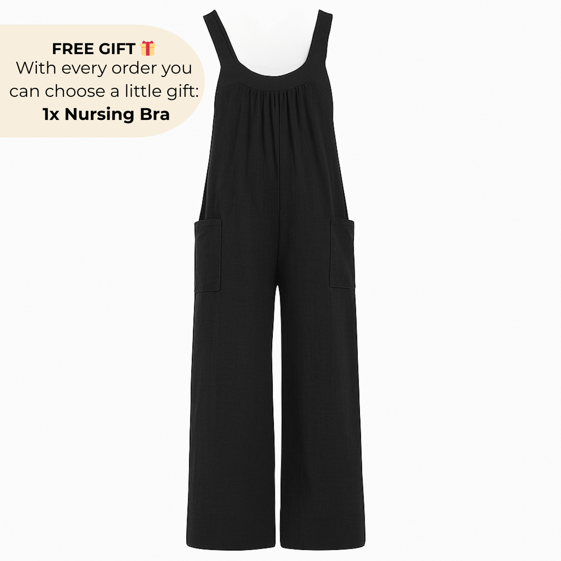 Shapeness™  Maternity Jump-Suit