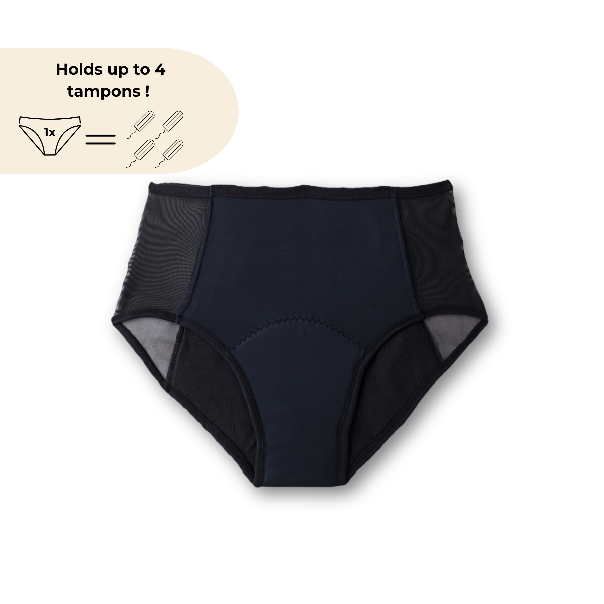 Shapeness™ High-Waist Period Panty