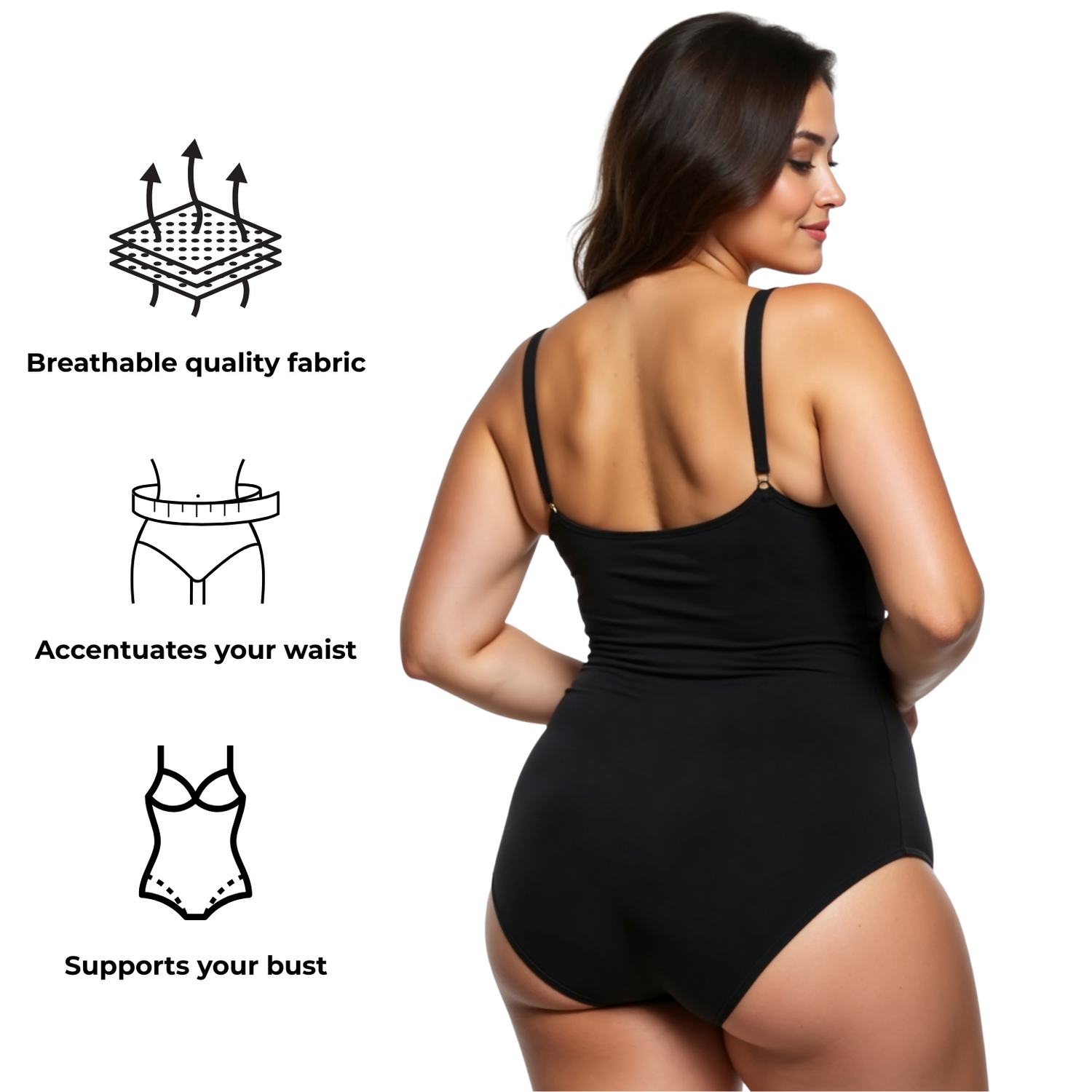 Shapeness™ Sculpting Bodysuit -  Light Shape