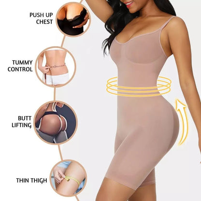 Shapeness™  Sculpting Bodysuit with Shorts
